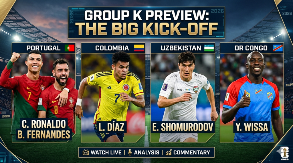 FIFA World Cup 2026 Group K: Schedule, Match Dates, Venues, Broadcast ...