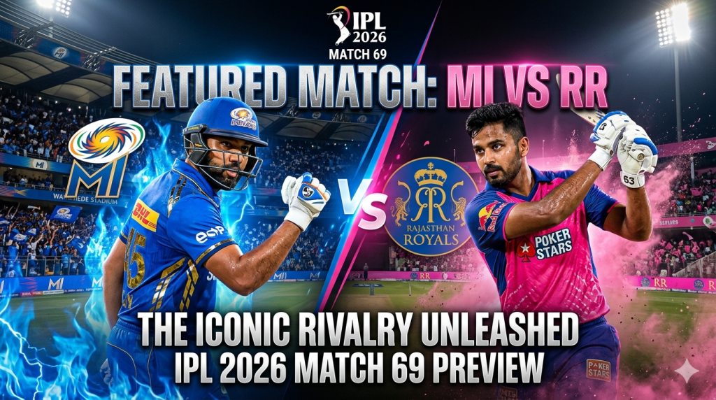 MI vs RR IPL 2026 Match Prediction: Today's Preview, Pitch Report, and Dream11 Fantasy Tips - Khas Press