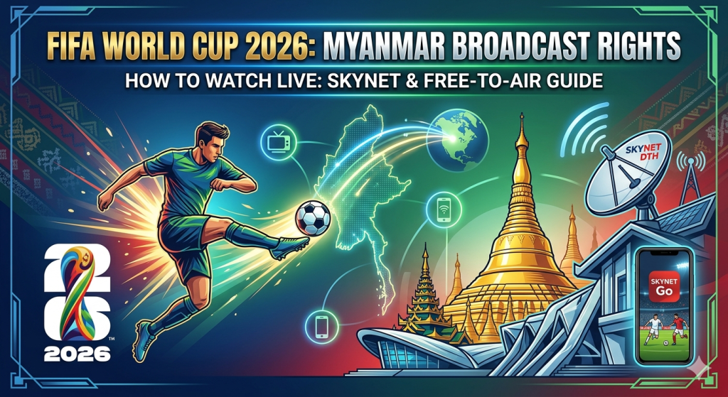 How to Watch FIFA World Cup 2026 Live in Myanmar: Broadcast Guide ...
