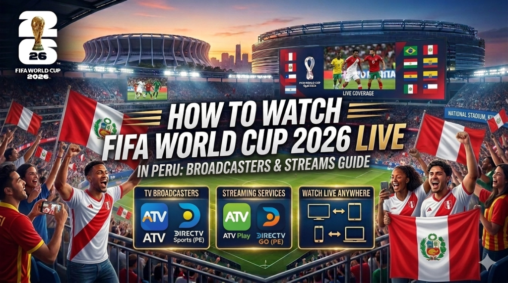 How to Watch FIFA World Cup 2026 Live in Peru: Complete Channel Guide ...