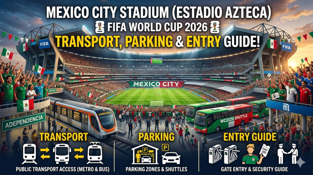 Mexico City Stadium Estadio Azteca FIFA World Cup 2026 Transport mexico-city-stadium-estadio-azteca-fifa-world-cup-2026-transport
