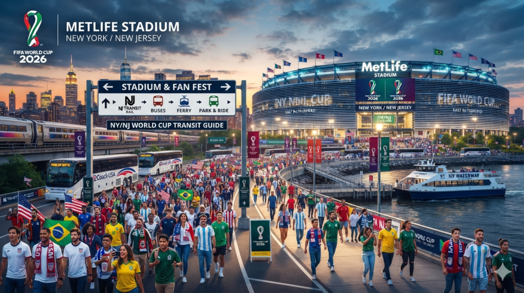 FIFA World Cup 2026 New York New Jersey - MetLife Stadium: Public