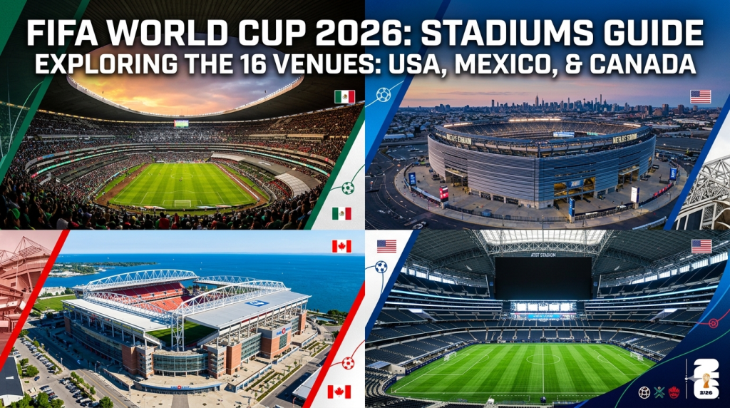 FIFA World Cup 2026 Stadiums: All 16 Venues Detailed! - Khas Press