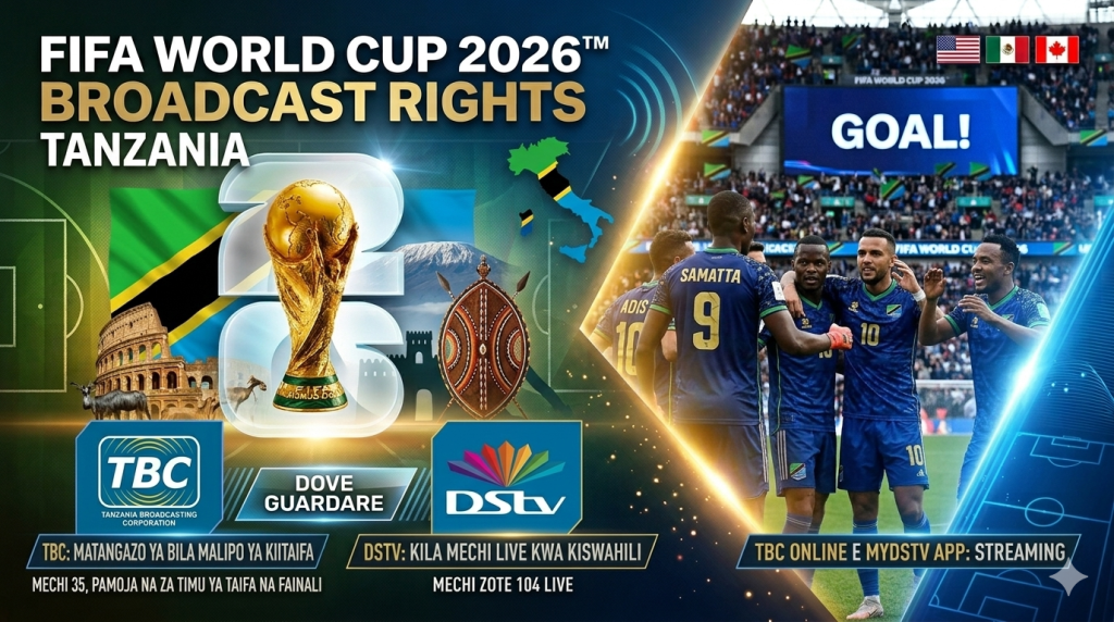 How to Watch FIFA World Cup 2026 Live in Tanzania: Broadcast Guide ...