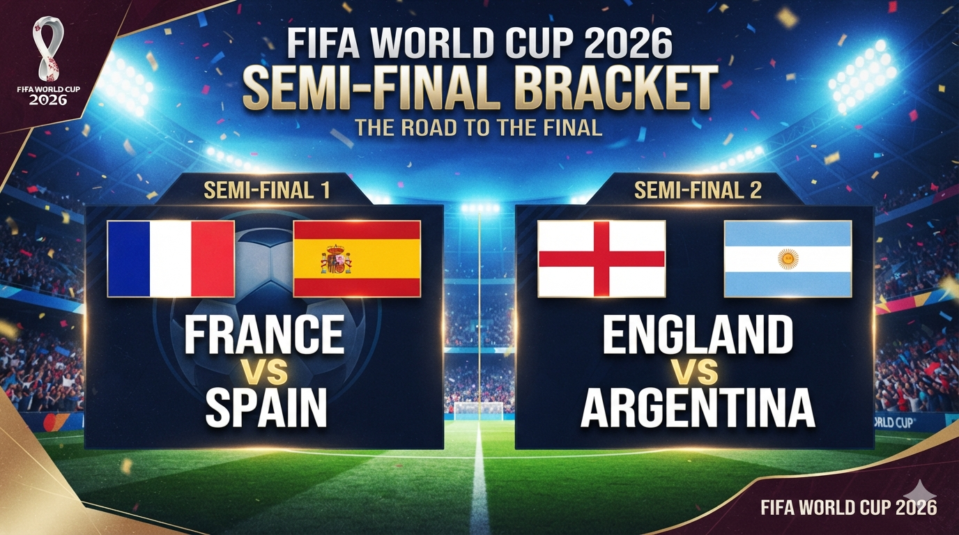 FIFA World Cup Semi-Final Bracket 2026: Who Will Make the Historic ...